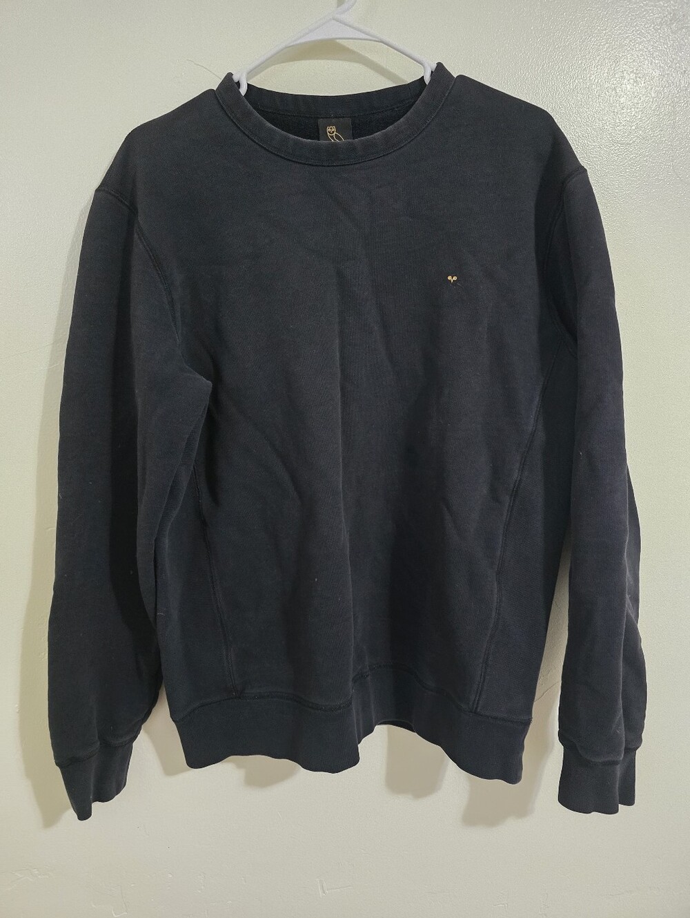 OVO Octobers Very Own Sweater Men Large Black Sweatshirt Pullover Drake Adult